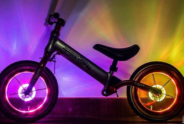 LED Speichenlichter für Kinderfahrräder