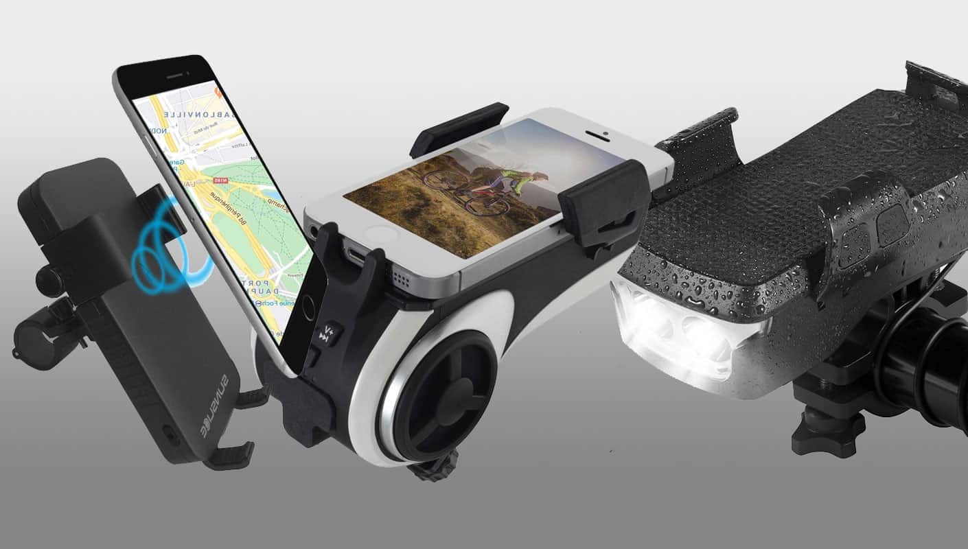 3 Smartphonehalterungen mit Powerbank für dein Fahrrad