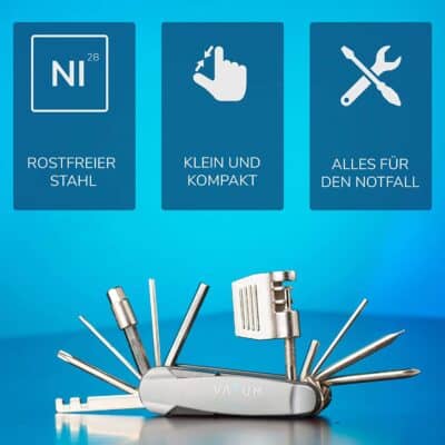 14-1 Multitool mit Kettennieter